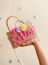 Cargar imagen en el visor de la galería, Bolsa paradise con nombre y arcoíris