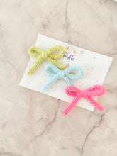 Cargar imagen en el visor de la galería, Broche moño crochet