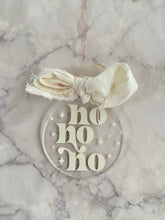 Cargar imagen en el visor de la galería, Kit 3 esferas circulares moño navidad (precio especial)
