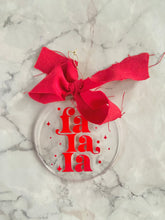 Cargar imagen en el visor de la galería, Kit 5 esferas circulares moño navidad (precio SUPER especial)