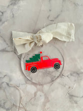 Cargar imagen en el visor de la galería, Kit 5 esferas circulares moño navidad (precio SUPER especial)
