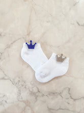 Cargar imagen en el visor de la galería, Puffi Socks personalizado Coronas para niños (1 par)