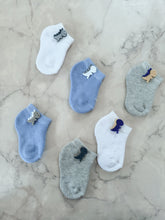 Cargar imagen en el visor de la galería, Puffi Socks personalizado Dinosaurios para niños (1 par)