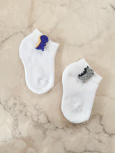Cargar imagen en el visor de la galería, Puffi Socks personalizado Dinosaurios para niños (1 par)