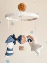 Cargar imagen en el visor de la galería, Móvil teddy para cuna dreaming (colores personalizados)