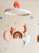 Cargar imagen en el visor de la galería, Móvil teddy para cuna sweet dreams (colores personalizados)