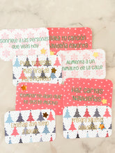 Cargar imagen en el visor de la galería, Tarjetas buenos deseos // calendario de adviento o duende de travesuras
