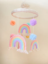 Cargar imagen en el visor de la galería, Móvil Rainbow Pompones