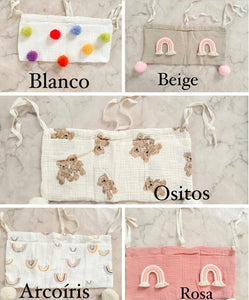 Canasta new born POMPONES (Personalizada)