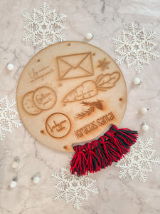 Charola para santa y reyes magos.