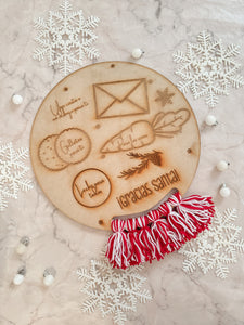 Charola para santa y reyes magos.