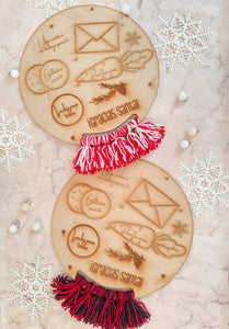 Charola para santa y reyes magos.
