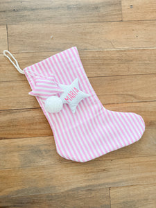 Bota navidad candy pink