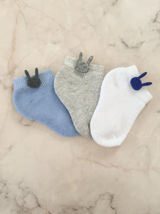 Puffi Socks personalizado Conejito para niños (1 par)