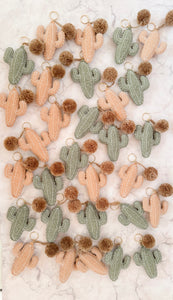Llaveros de cactus