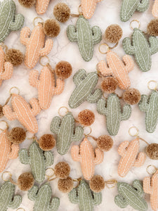 Llaveros de cactus