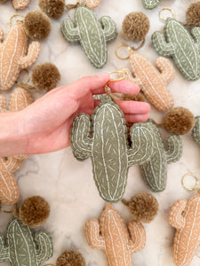 Llaveros de cactus