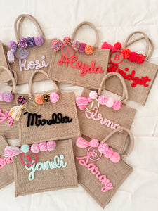 Tropic bags (personalizadas con nombre y muchos colores)