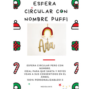 Esfera Circular con Nombre